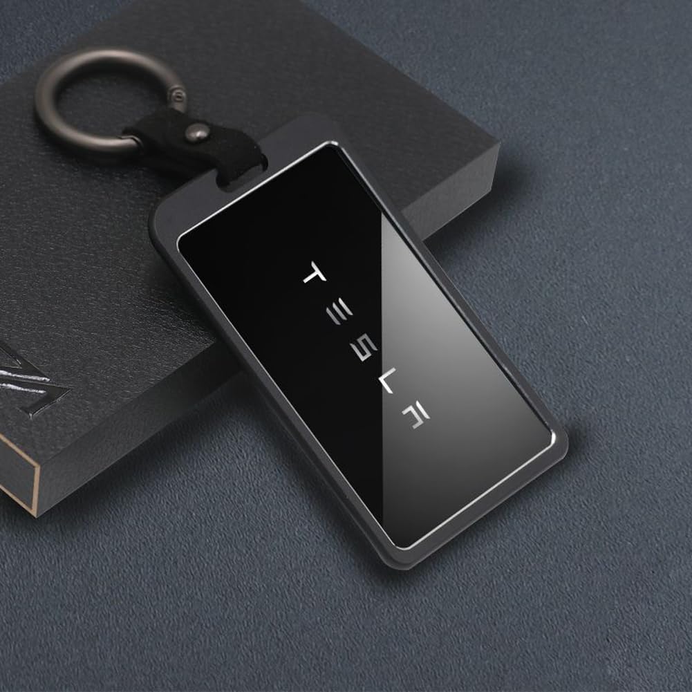 Amazon.com: SANMLX Key Card Holder for Tesla Model Y and Model 3